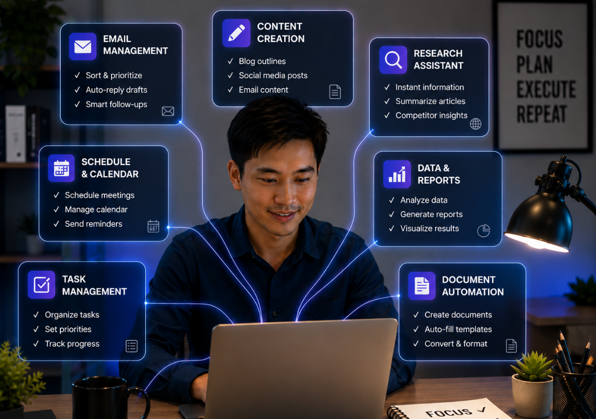 AI-augmented assistant workflows